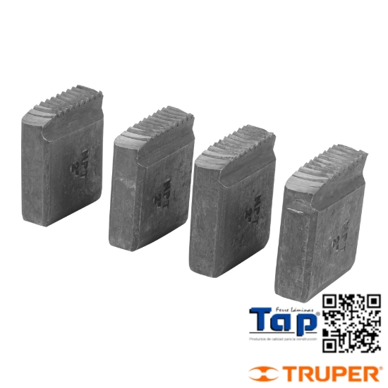 Imagen de PEINES 050 2" P TARRAJAS TA-850 Y TA-851 TRUPER JGO  4 PZAS