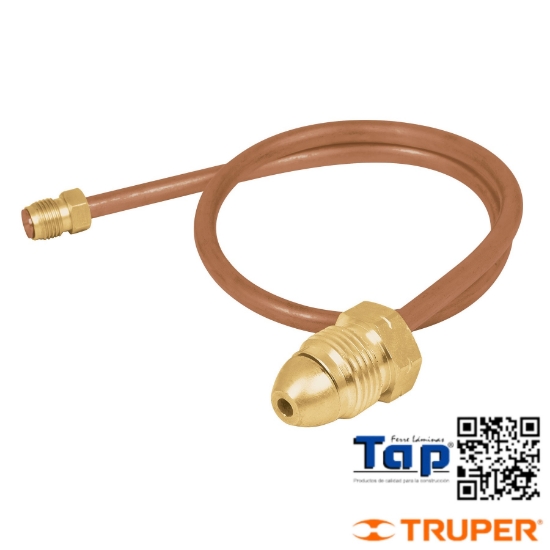 Imagen de PIGTAIL C TUERCA IZQUIERDA PTA POL 50 CM FOSET