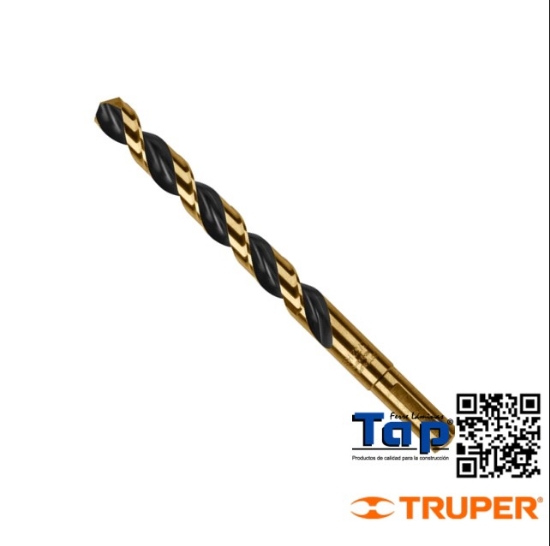 Imagen de BROCA HSS 010 1 002 3/32" TRUGOLD P METAL TRUPER EXPERT