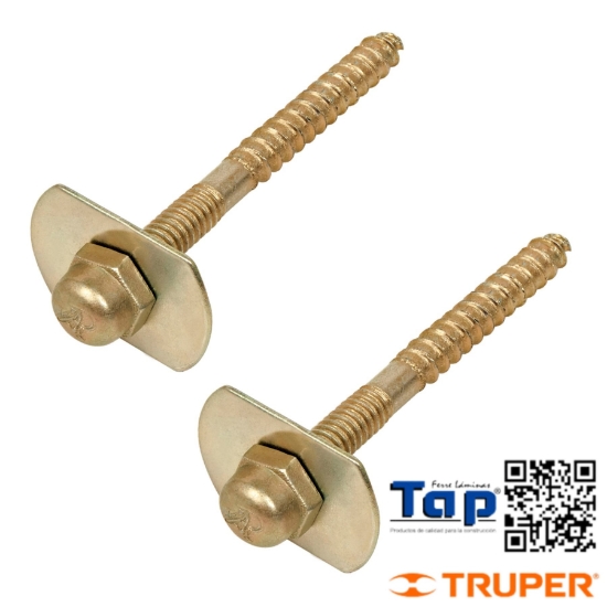 Imagen de PIJAS 006 1/4"X66 MM P BASE WC A PISO BOL 2