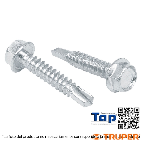 Imagen de PIJAS 038 1-1/2" CABEZA HEXAGONAL PUNTA BROCA BOL 50