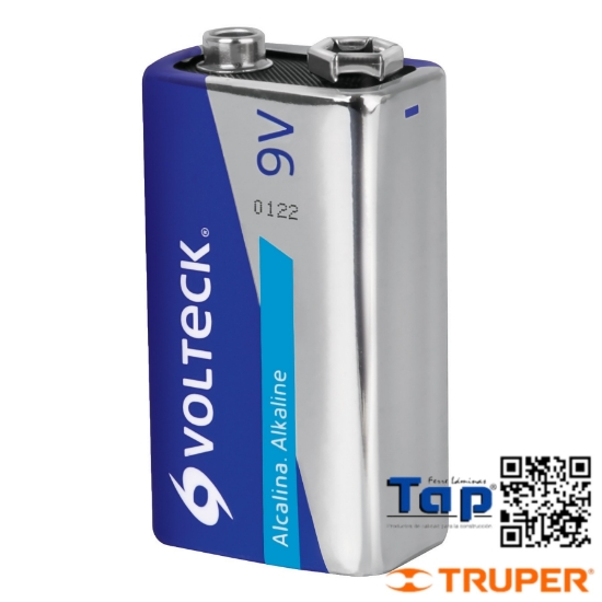Imagen de PILA ALCALINA 9V BLISTER VOLTECK