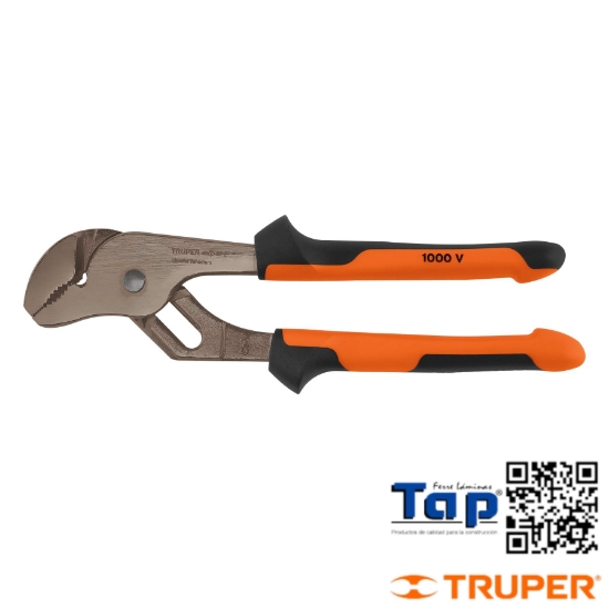 Imagen de PINZA EXT 200  8" MANGO COMFORT GRIP TRUPER EXPERT