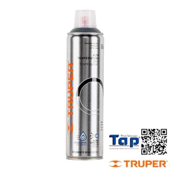 Imagen de PINTURA EN AEROSOL ALTA TEMPERATURA ALU TRUPER