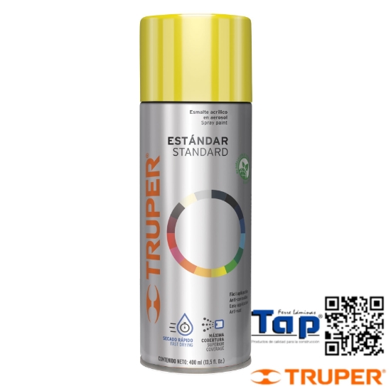 Imagen de PINTURA EN AEROSOL AMACANARIO 400 ML TRUPER