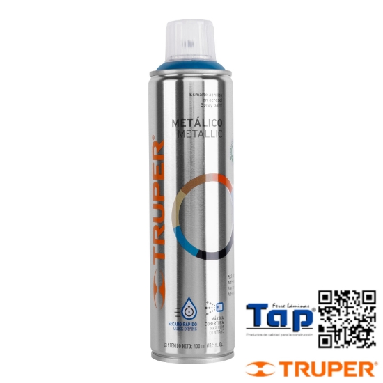 Imagen de PINTURA EN AEROSOL AZUL METALICO TRUPER