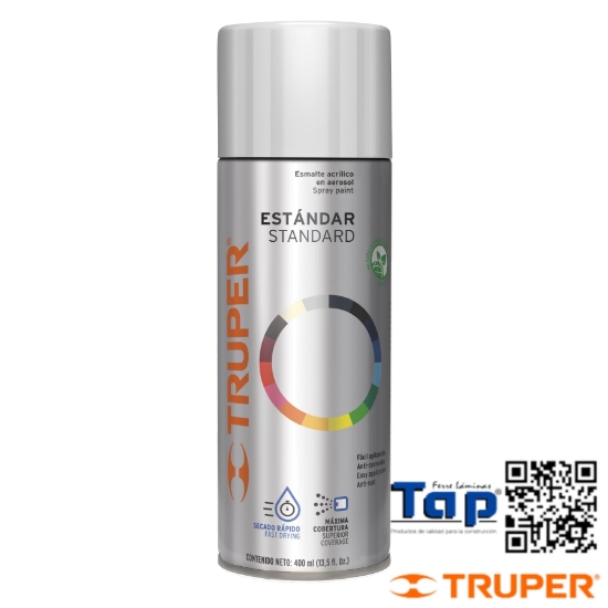 Imagen de PINTURA EN AEROSOL BLANCO BRILLANTE 400 ML TRUPER