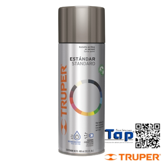 Imagen de PINTURA EN AEROSOL CAFE ANODIZADO 400 ML TRUPER
