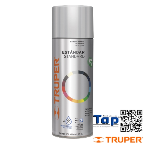 Imagen de PINTURA EN AEROSOL GRIS CLARO 400 ML TRUPER