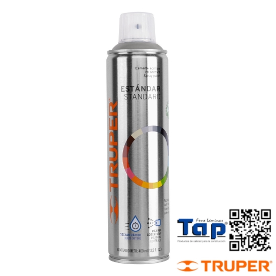 Imagen de PINTURA EN AEROSOL GRIS CLARO TRUPER
