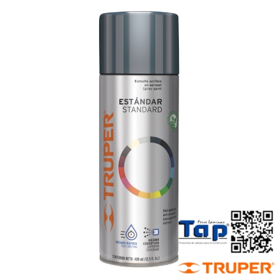 Imagen de PINTURA EN AEROSOL GRIS PRIMARIO 400 ML TRUPER