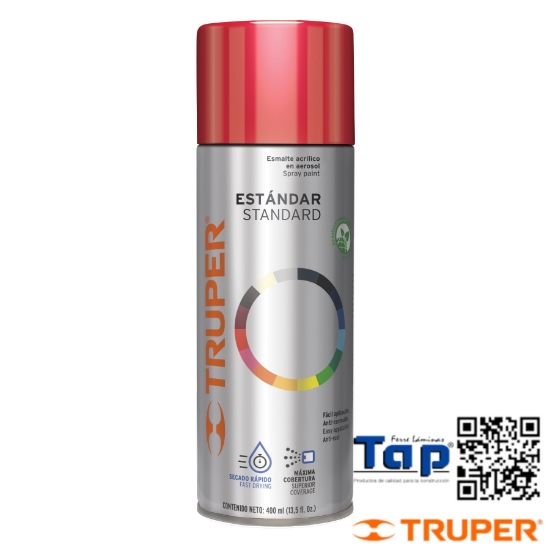Imagen de PINTURA EN AEROSOL GUINDA 400 ML TRUPER