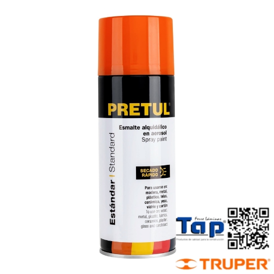 Imagen de PINTURA EN AEROSOL NARANJA PRETULL