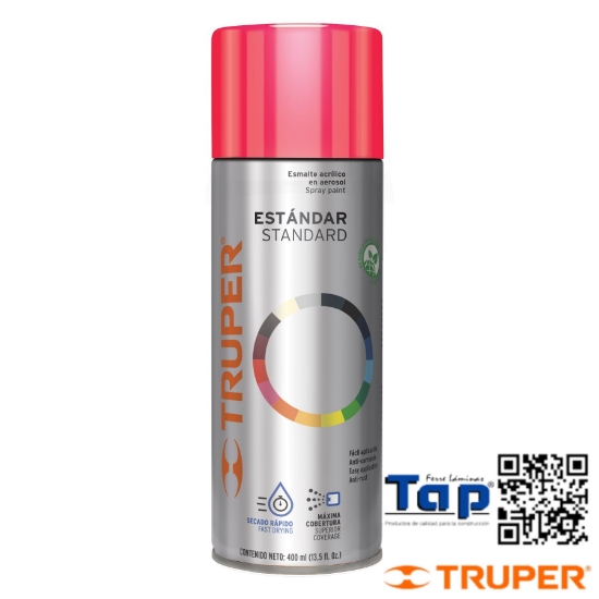 Imagen de PINTURA EN AEROSOL ROJO 400 ML TRUPER