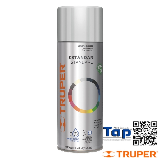 Imagen de PINTURA EN AEROSOL TRANSP BRILLANTE 400 ML TRUPER