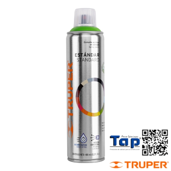 Imagen de PINTURA EN AEROSOL VERDE MANZANA TRUPER