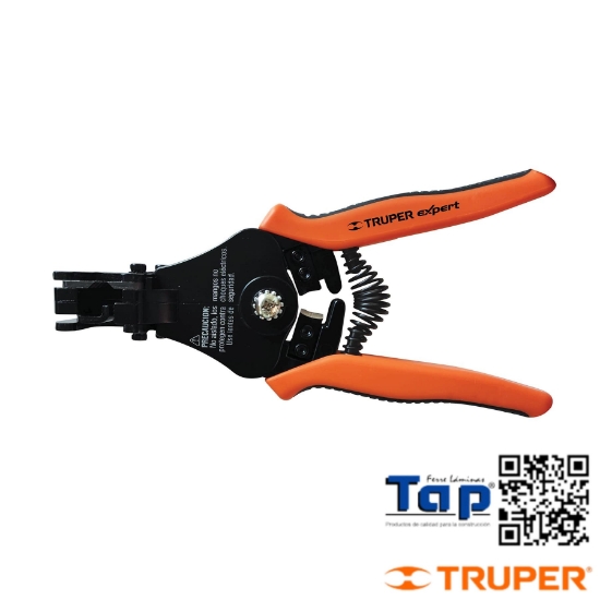 Imagen de PINZA 150 6" PELA CABLES AUTOMATICA PRECISION TRUPER EXPERT