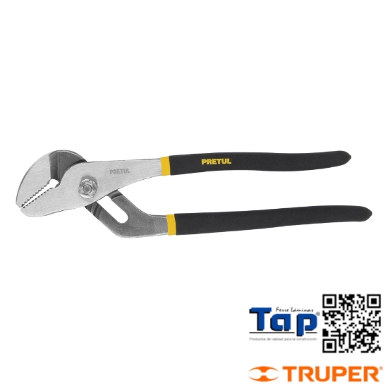 Imagen de PINZA EXT 250 10" MANGO VINIL PRETUL
