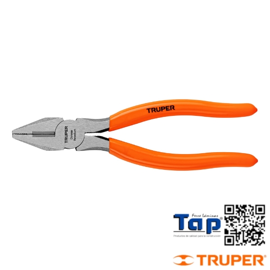 Imagen de PINZA P ELECTRICISTA 175 7" MANGO PVC TRUPER