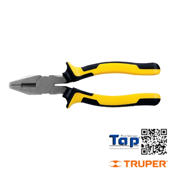 Imagen de PINZA P ELECTRICISTA 200 8" MANGO COMFORTGRIP PRETUL