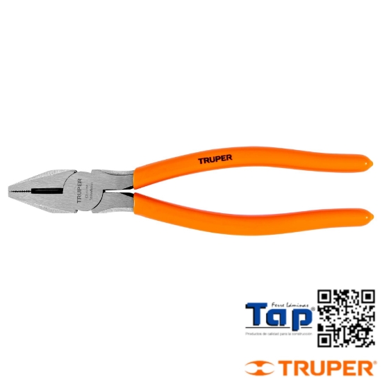 Imagen de PINZA P ELECTRICISTA 225 9" MANGO PVC TRUPER