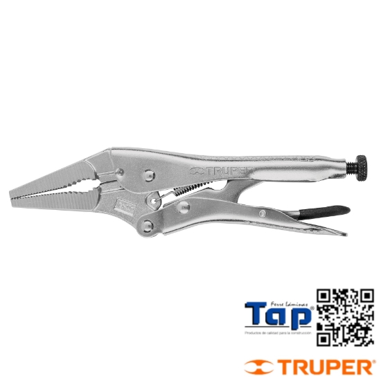 Imagen de PINZA PRESION 225 9" PTA LARGA TRUPER