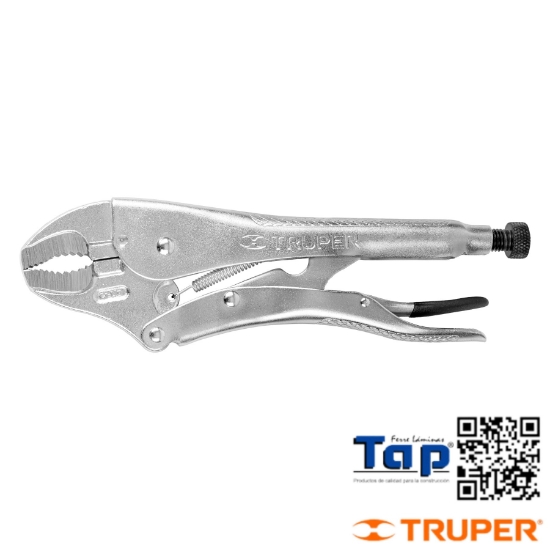 Imagen de PINZA PRESION 300 12" MORDAZA CURVA TRUPER