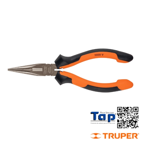 Imagen de PINZA PTA Y CORTE 150 6" MANGO COMFORTGRIP TRUPER EXPERT