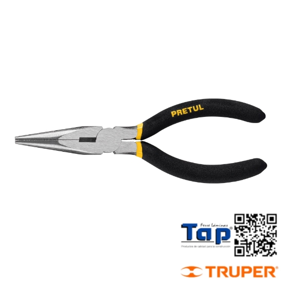 Imagen de PINZA PTA Y CORTE 150 6" MANGO VINIL PRETUL