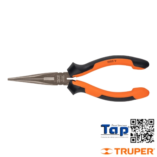 Imagen de PINZA PTA Y CORTE 175 7" MANGO COMFORTGRIP TRUPER EXPERT