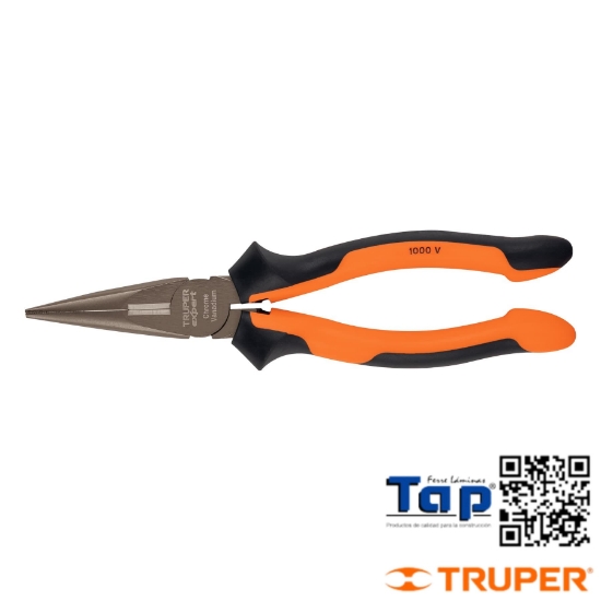Imagen de PINZA PTA Y CORTE 200 8" MANGO COMFORTGRIP TRUPER EXPERT