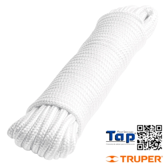 Imagen de PIOLA POLIESTER DIAMANTE 6MMX15MBLANCA FIERO