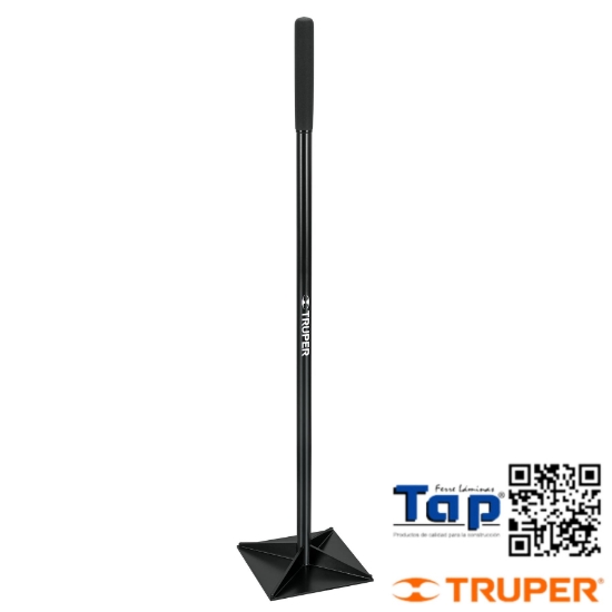 Imagen de PISON 250 10"X250 10" C MANGO ACERO 1200 48" TRUPER