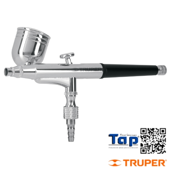 Imagen de PISTOLA AEROGRAFICA GRAVEDAD VASO MULTIPOSICION TRUPER