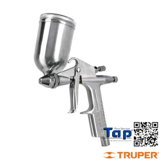 Imagen de PISTOLA COMPACTA P RETOQUE LVMP VASO ALUM 0.5 MM TRUPER