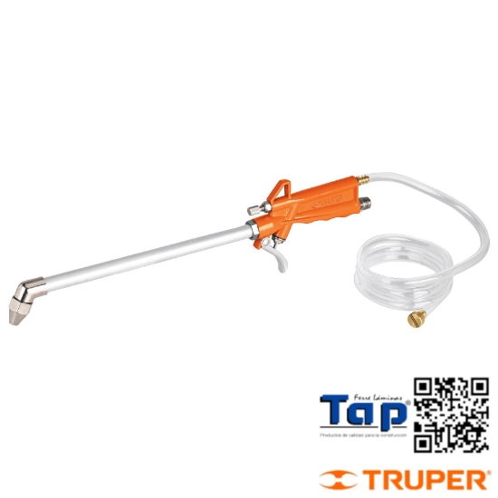 Imagen de PISTOLA P LIMPIEZA MAQUINAS CUERDA 006 1/4" NPT TRUPER