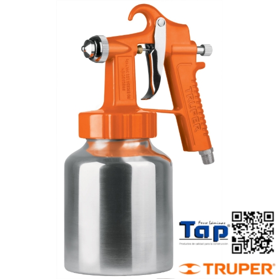 Imagen de PISTOLA P PTAR BAJA PRESION NARANJA ENTRADA INF TRUPER