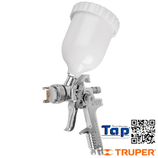 Imagen de PISTOLA P PTAR GRAVEDAD HVLP VASO PCO 2 MM TRUPER