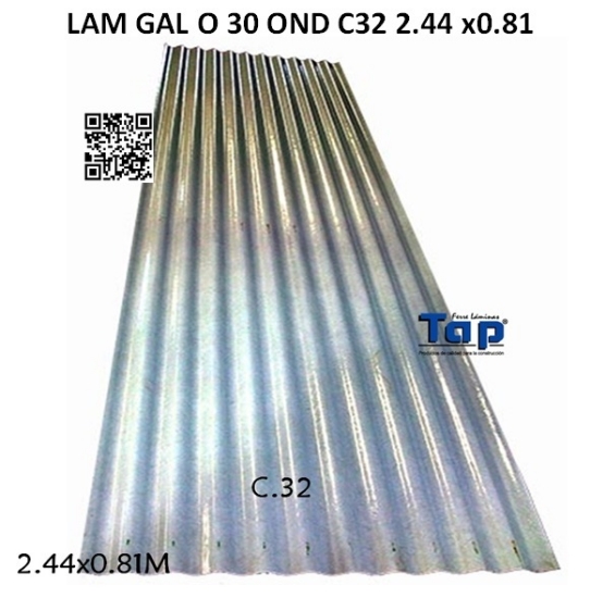 Imagen de LAM GAL O 30 OND C32 3.05 x0.81