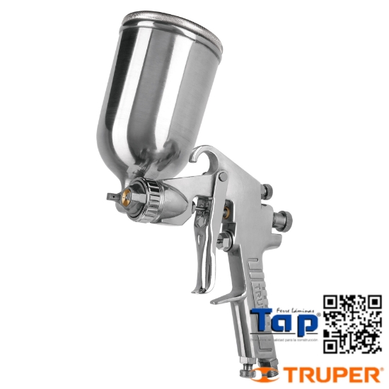 Imagen de PISTOLA P PTAR GRAVEDAD LVMP VASO ALU 2 MM TRUPER