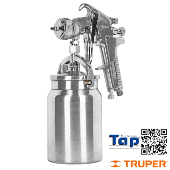 Imagen de PISTOLA P PTAR SUCCION HVHP VASO ALU 1.8MM 3 VAL TRUPER