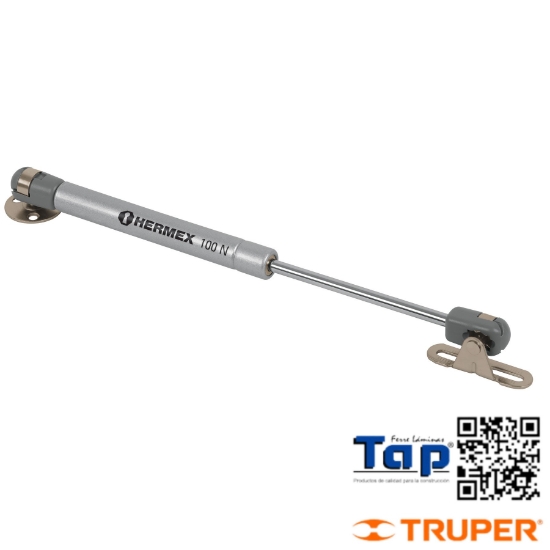 Imagen de PISTON A GAS C CAPACIDAD 100N / 10KG HERMEX