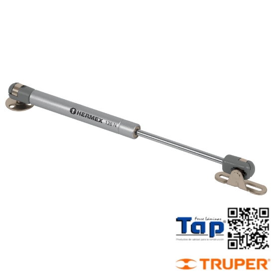 Imagen de PISTON A GAS C CAPACIDAD 120N / 12KG HERMEX