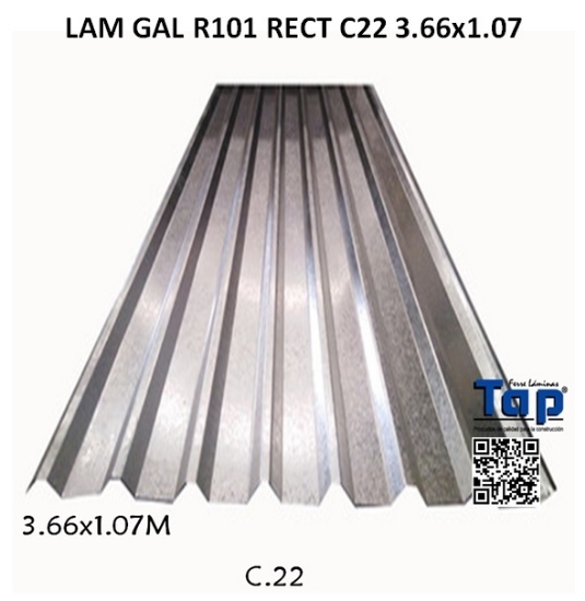 Imagen de LAM GAL R101 RECT C22 3.66x1.07