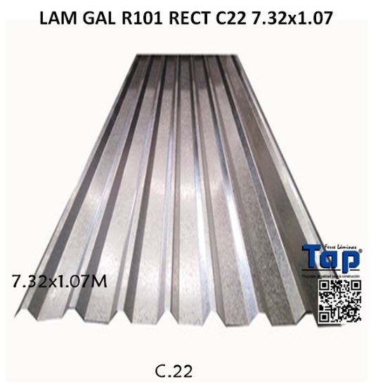Imagen de LAM GAL R101 RECT C22 7.32x1.07