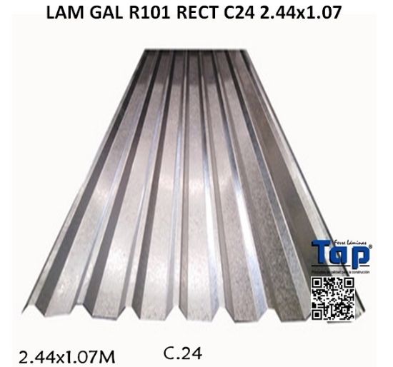 Imagen de LAM GAL R101 RECT C24 2.44x1.07