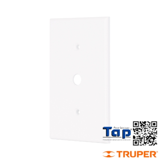 Imagen de PLACA ABS P ATENUADOR DE  STD BLANCO VOLTECK