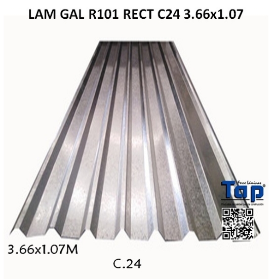 Imagen de LAM GAL R101 RECT C24 3.66x1.07