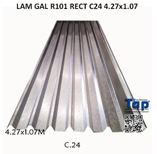 Imagen de LAM GAL R101 RECT C24 4.27x1.07