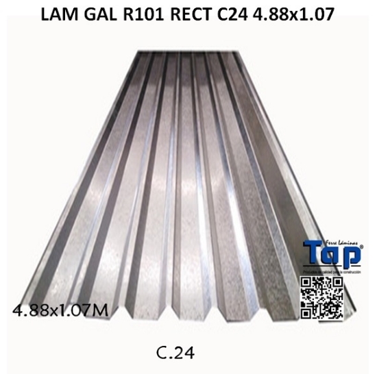 Imagen de LAM GAL R101 RECT C24 4.88x1.07